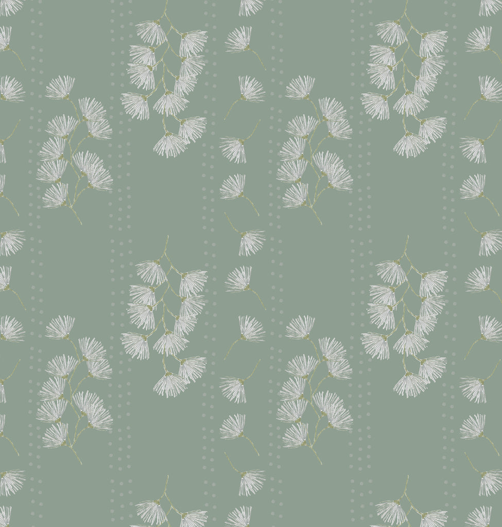 DANDELION MOSS WALLPAPER