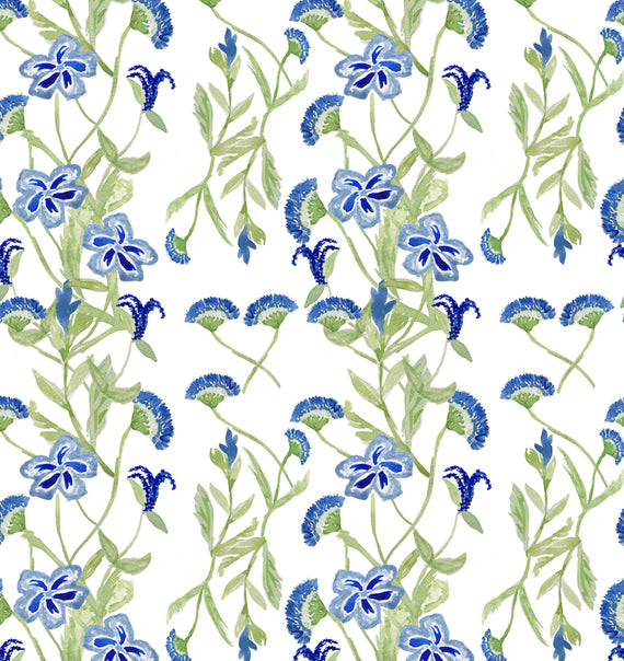 Mystic Blue Linen