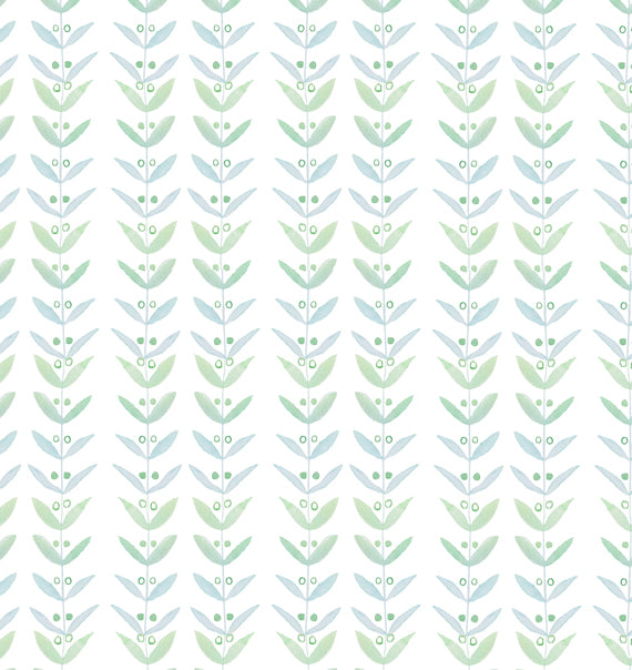 Willow Blue Cotton Canvas