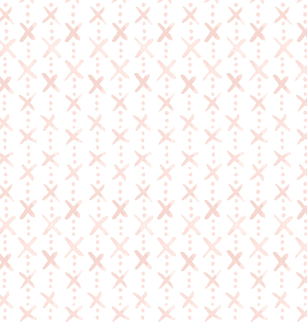 Overdot Peach Linen Cotton