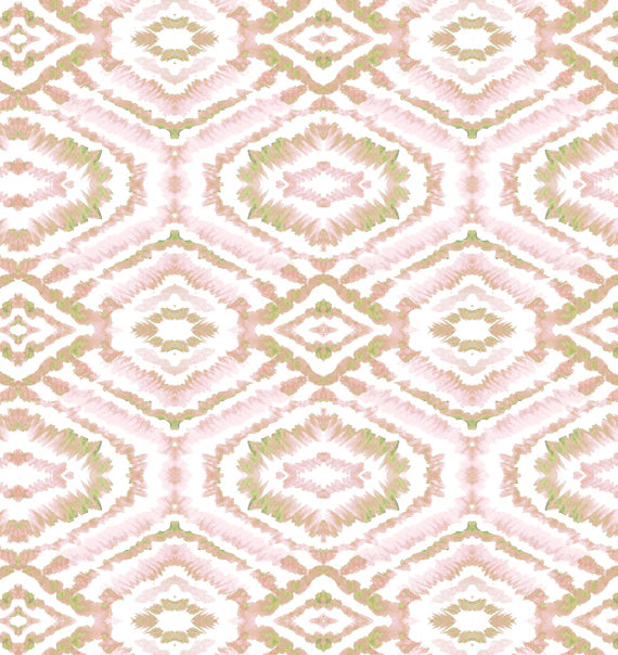 Morocco Pink Cotton Canvas