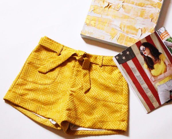 TBT: Soho Shorts in Yellow