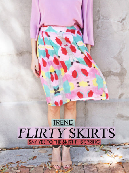 Trend Alert: Flirty Skirts