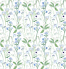 English Garden Periwinkle Linen