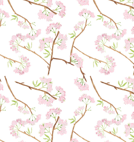 Ivy Peach Wallpaper