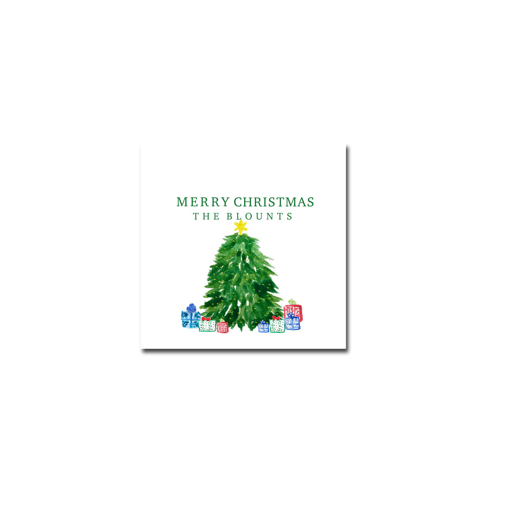 Name Cards // Christmas Tree