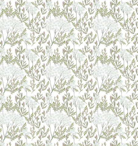 Willow Lilac Print Wallpaper