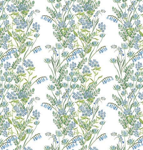 Spring Wildflower Print Wallpaper
