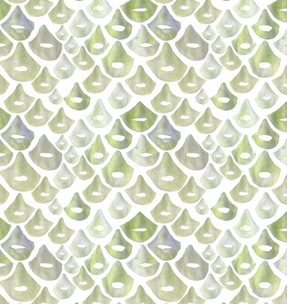 Scales Lime Linen