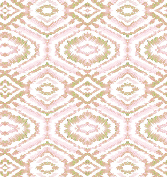 Morocco Pink Cotton Canvas